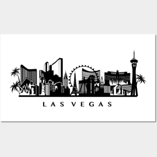 Las Vegas Skyline Posters and Art